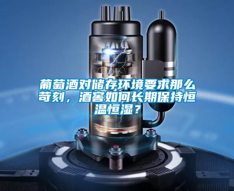 国产精品三级在线观看 葡萄酒对储存环境要求那么苛刻，酒窖如何长期保持恒温恒湿？