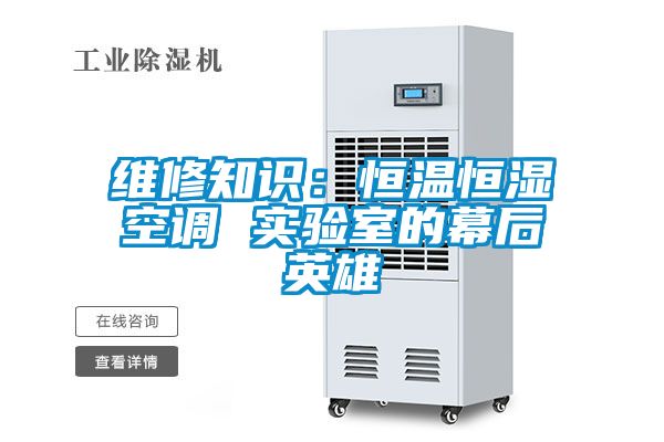 国产精品三级在线观看 维修知识：恒温恒湿空调 实验室的幕后英雄