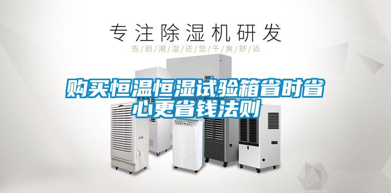 国产精品三级在线观看 购买恒温恒湿试验箱省时省心更省钱法则
