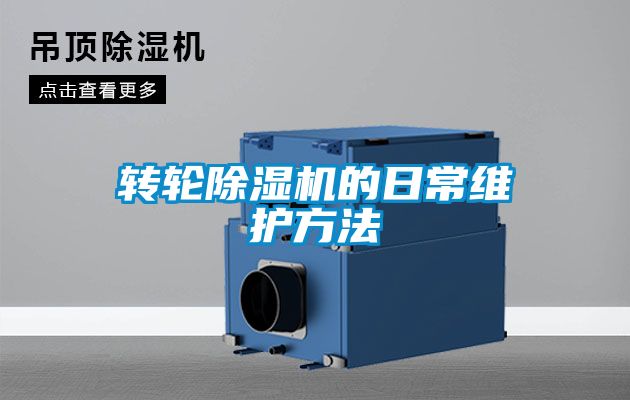 国产精品三级在线观看 转轮除湿机的日常维护方法