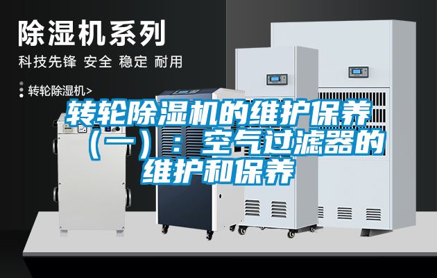 国产精品欧美激情视频 转轮除湿机的维护保养（一）：空气过滤器的维护和保养