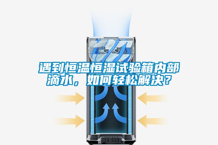 国产精品探花在线观看 遇到恒温恒湿试验箱内部滴水，如何轻松解决？