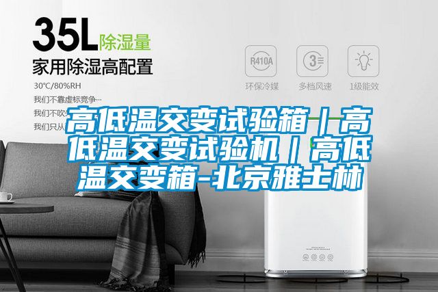 国产精品探花在线观看 高低温交变试验箱｜高低温交变试验机｜高低温交变箱-北京雅士林