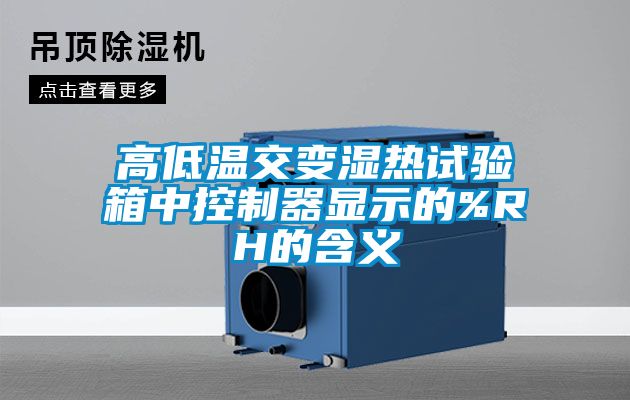 国产精品三级在线观看 高低温交变湿热试验箱中控制器显示的%RH的含义