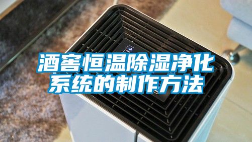 国产精品三级在线观看 酒窖恒温除湿净化系统的制作方法