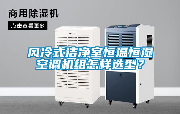 国产精品欧美激情视频 风冷式洁净室恒温恒湿空调机组怎样选型？