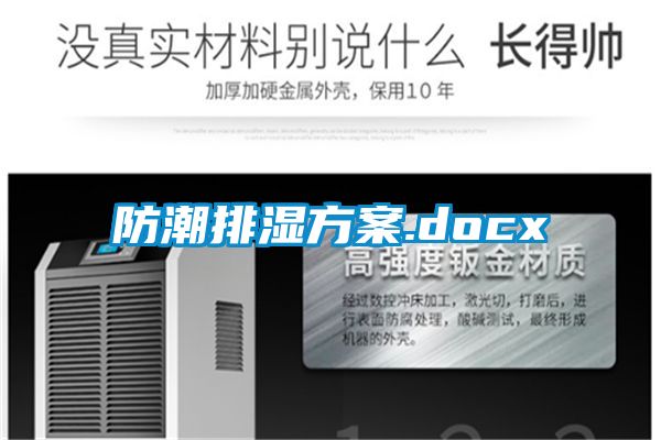 国产精品欧美激情视频 防潮排湿方案.docx