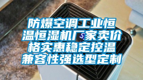 国产精品欧美激情视频 防爆空调工业恒温恒湿机厂家卖价格实惠稳定控温兼容性强选型定制