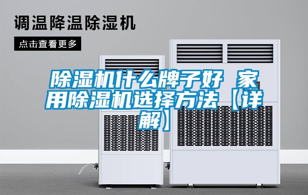 国产精品三级在线观看 除湿机什么牌子好 家用除湿机选择方法【详解】