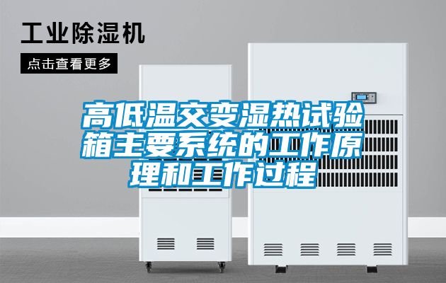国产精品三级在线观看 高低温交变湿热试验箱主要系统的工作原理和工作过程