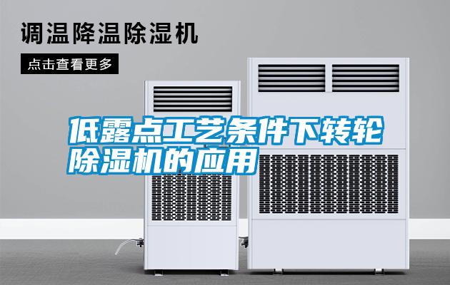 国产精品三级在线观看 低露点工艺条件下转轮除湿机的应用