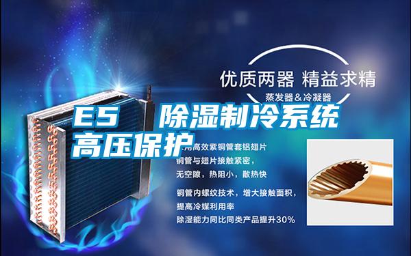 国产精品三级在线观看 E5  除湿制冷系统高压保护