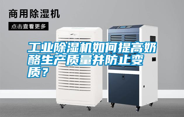 国产精品探花在线观看 工业除湿机如何提高奶酪生产质量并防止变质？