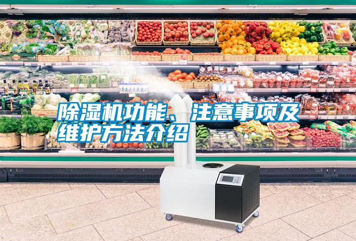 国产精品探花在线观看 除湿机功能、注意事项及维护方法介绍
